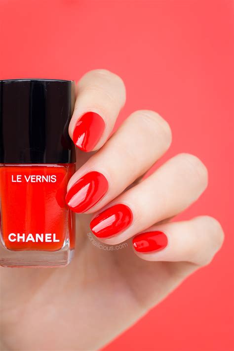 chanel arancio vibrante dupe|There’s a Chanel Nail Polish for Every Look That Walked the .